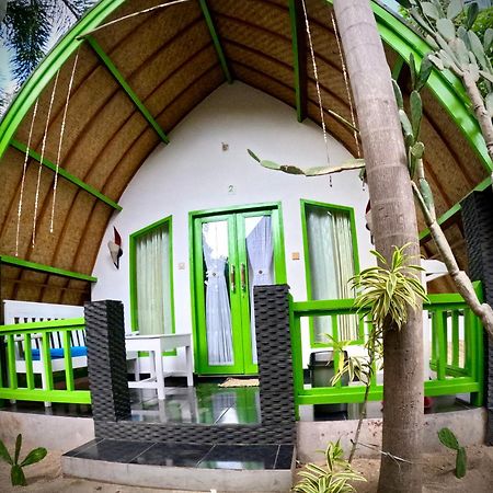 Kaktus Bungalow 4 Gili Air Esterno foto