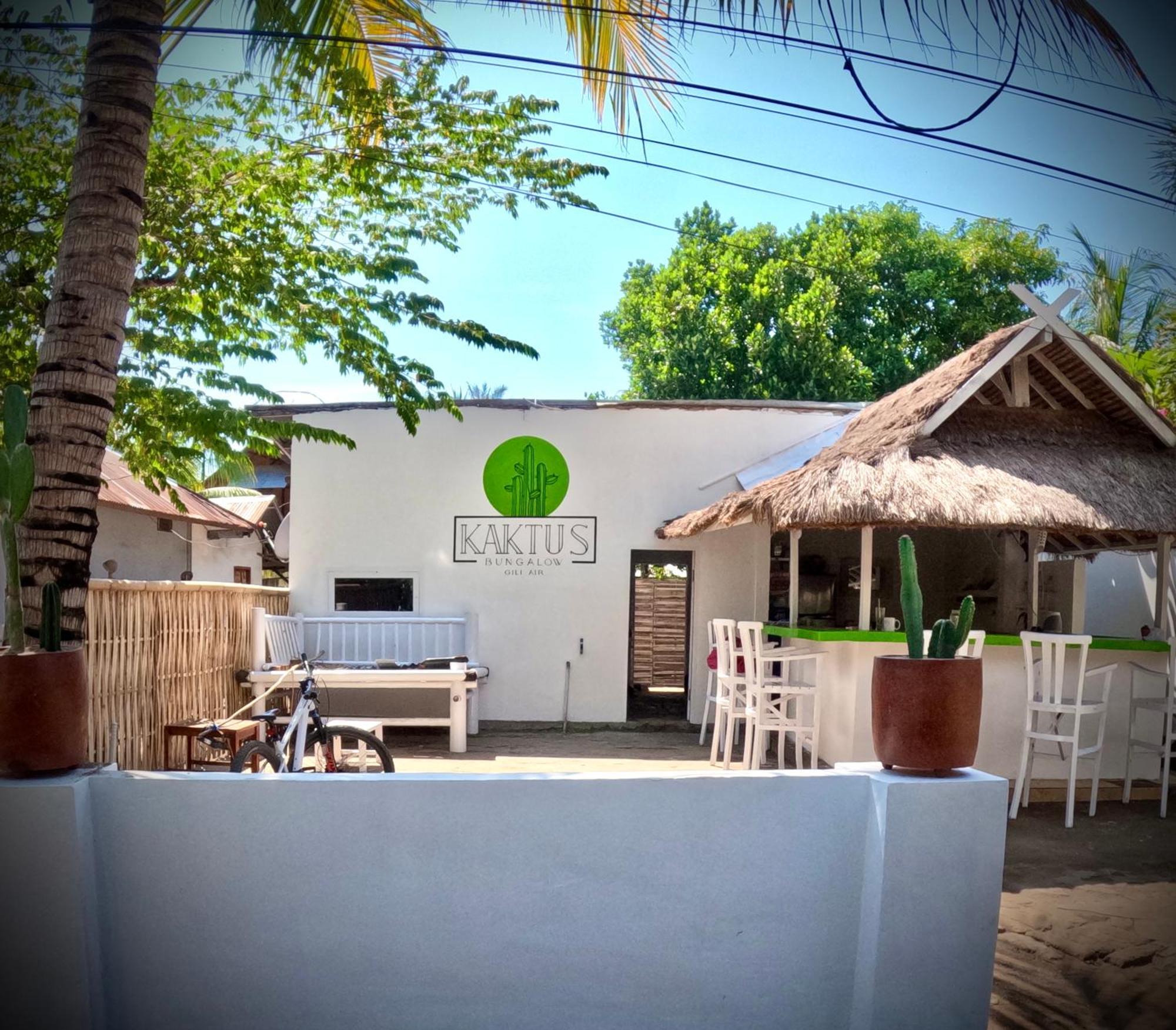 Kaktus Bungalow 4 Gili Air Esterno foto