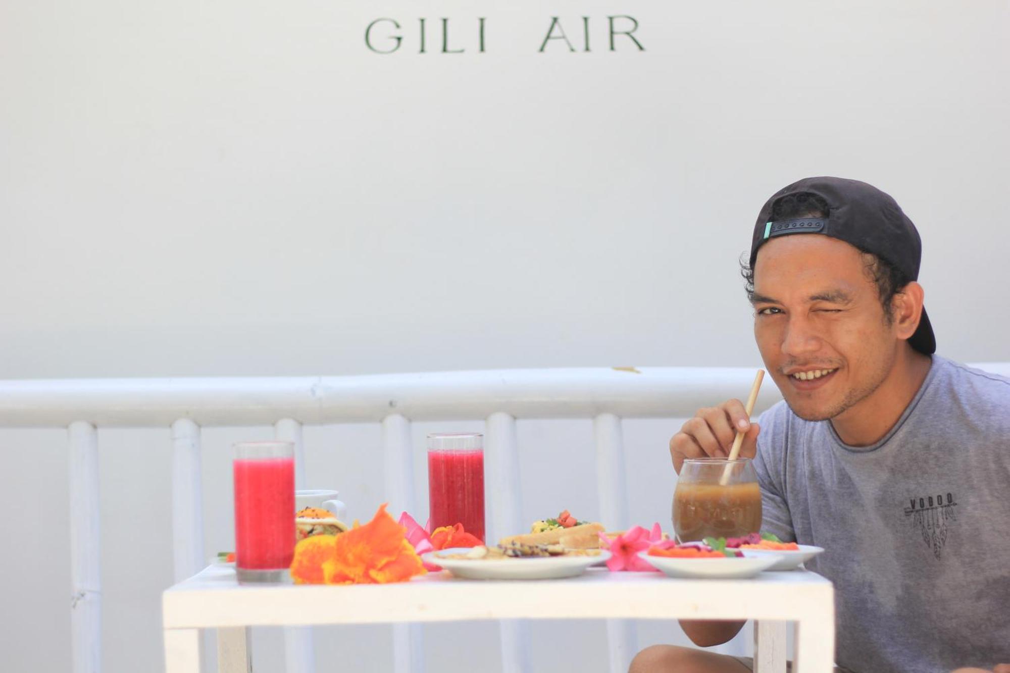 Kaktus Bungalow 4 Gili Air Esterno foto